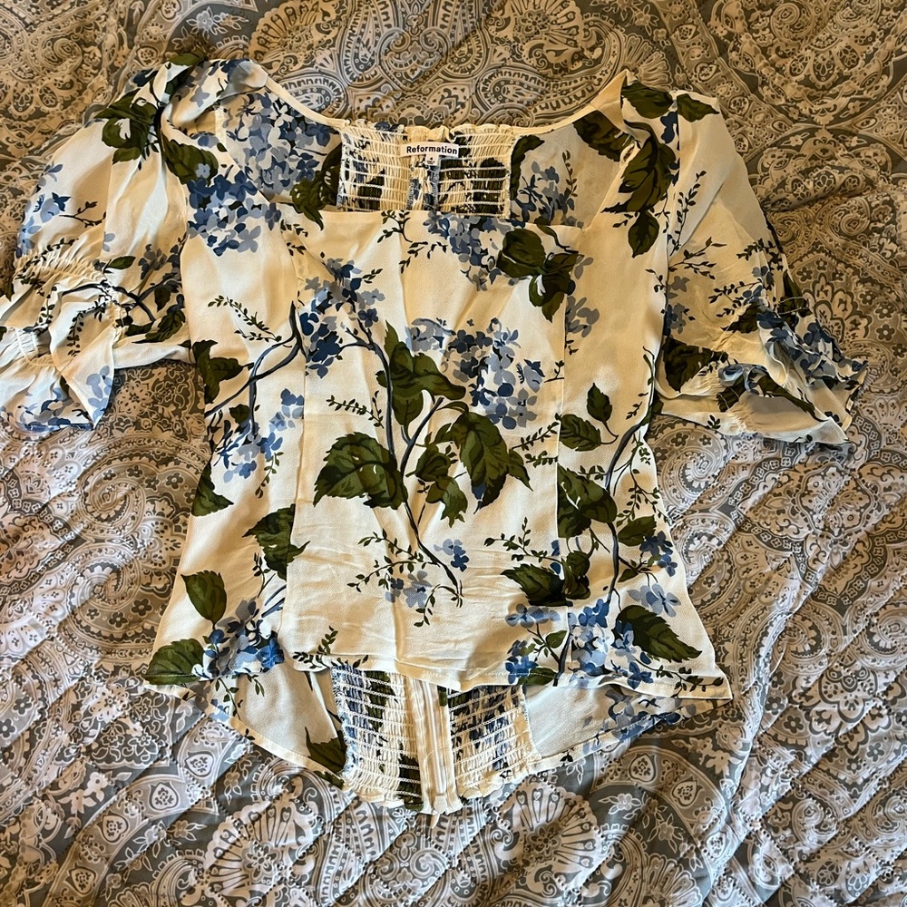 Reformation blouse